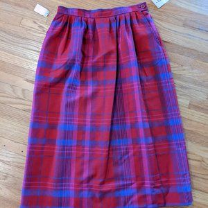 Deadstock Pendleton Wool Midi Skirt